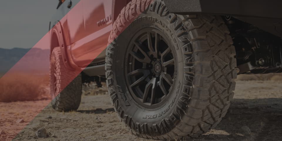 Valid on select 4 Nitto tires, use promo code at check out!